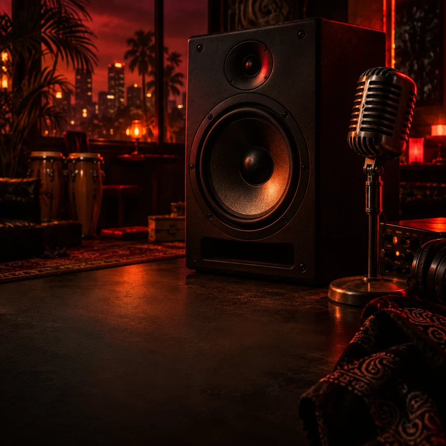 Portada conceptual del pack gratis de Reggaetón